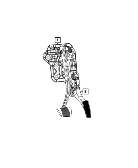 Accelerator Pedal for 2026 Chrysler Voyager #0