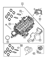 6509377AA - 5.7L HEMI Gas; Engine: Hex Flange Head Bolt for Chrysler: 300, Aspen | Dodge: Challenger, Charger, Durango, Ram 1500, Ram 2500, Ram 3500 | Jeep: Grand Cherokee, Grand Wagoneer, Wagoneer, Wrangler | Ram: 1500, 1500 Classic, 2500, 3500 Image