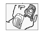 88300D2640NNQ - Body: Seat Back Assembly for Genesis: G90 Image