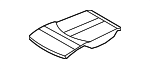 4M0881361D - Body: Seat Cushion Pad for Audi Image image
