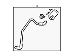 8F0201997E - Emission System: Hose &amp; Tube Assembly for Audi Image