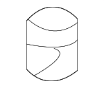 17115P8AA00 - : Cover Assembly Mount Cushion for Acura: CL, MDX, TL Image