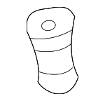 17212P8AA00 - Engine: Insert Insulator for Acura: CL, TL Image