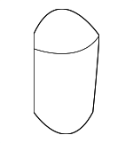 17116P0GA00 - Engine: Engine Cover Collar for Acura: CL, MDX, TL Image