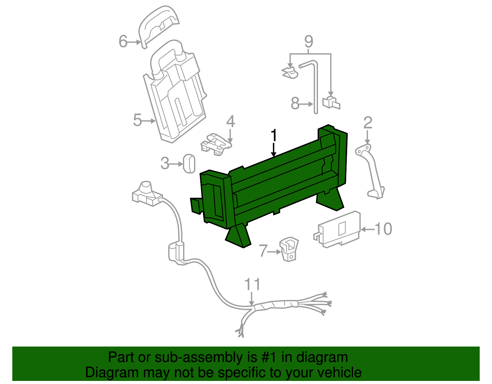 Support - Porsche (997-580-311-03)