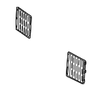 8V0121557 - Cooling System: Air Grille for Audi: TT RS Quattro Image