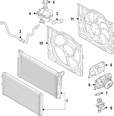 Water Pump for 2019 BMW i8 #0