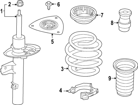 Struts & Components for 2023 Nissan ARIYA #0