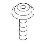 PAF005208 - Body: Quarter Trim Panel Screw for Porsche Image