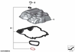 11128562742 - : Cylinder Head Cover for BMW-Motorrad Image