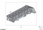 11127812927 - : Cylinder Head for BMW: 535d, 535dX, 740LdX, X5 35dX Image