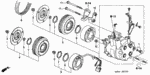 38800PZA004RM - : Compressor, A/C (RMD) (Sanden) (Includes Clutch &amp; Coil) for Honda Image