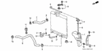 19511P09A01 - Electrical/Exhaust/Heater/Fuel: CLIP, WATER HOSE (TOGO) for Honda Image