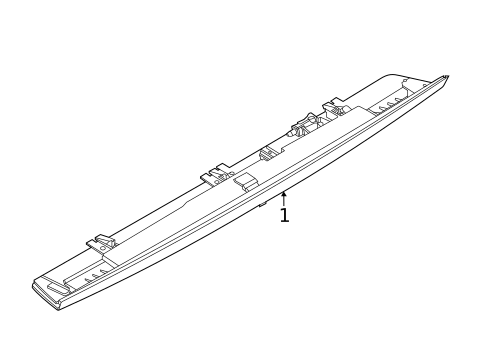 High Mounted Stop Lamp for 2023 Ford Mustang Mach-E #0