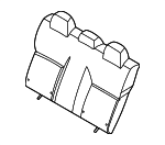 886205EE2A - Body: Seat Back Cover for Nissan Image