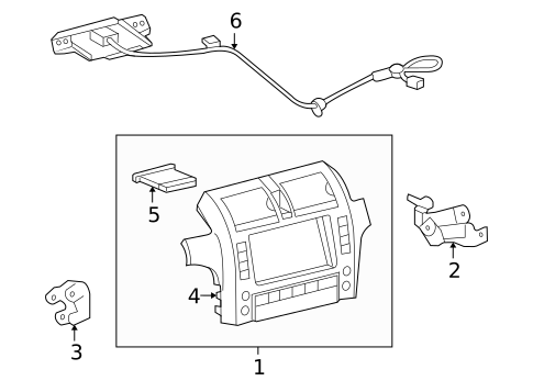 Navigation System for 2012 Lexus GX460 #0