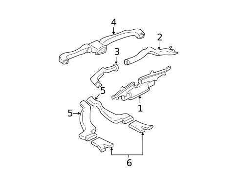 Ducts for 2006 Hyundai Elantra #0