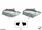 63117263644 - Lighting: Headlight Right for BMW Image