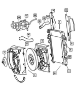 5143014AA - : Oil Cooler for Mopar Image