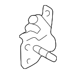 6943065D00 - Body: Lower Hinge for Suzuki Image