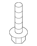 N91235501 - Body: Seat Belt Lap And Shoulder Belt Bolt for Audi Image