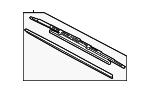 98360AA000 - Body: Wiper Blade for Kia Image