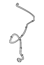 61669449171 - Body: Washer Hose for BMW Image
