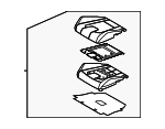 88100AA180NL8 - Body: Cushion Assembly for Hyundai Image