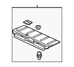 7240A024XA - Body: Rear Trim for Mitsubishi: Outlander Image