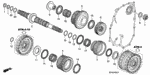 22814PRP003 - Transmission - Automatic: RING, SEALING (29MM) for Honda Image