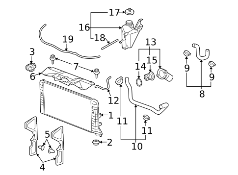 Thermostat & Housing for 2008 Buick LaCrosse #0
