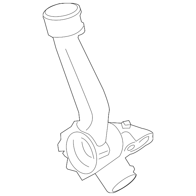 Engine Coolant Thermostat Housing - Porsche (9A1-106-111-90)
