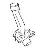 9A110611190 - : Engine Coolant Thermostat Housing for Porsche Image