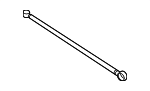 5C0501529B - Suspension: Track Bar for Volkswagen Image
