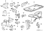 41141978992 - Bodywork: Ignition Coil Support for BMW Image
