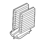 64119272642 - HVAC: Filter for BMW Image