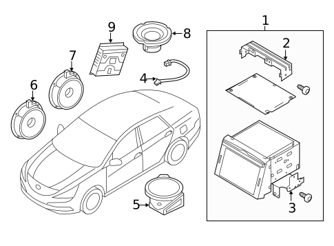 Navigation System for 2012 Kia Optima #0