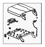 85831963 - Body: Armrest Assembly for GM Image