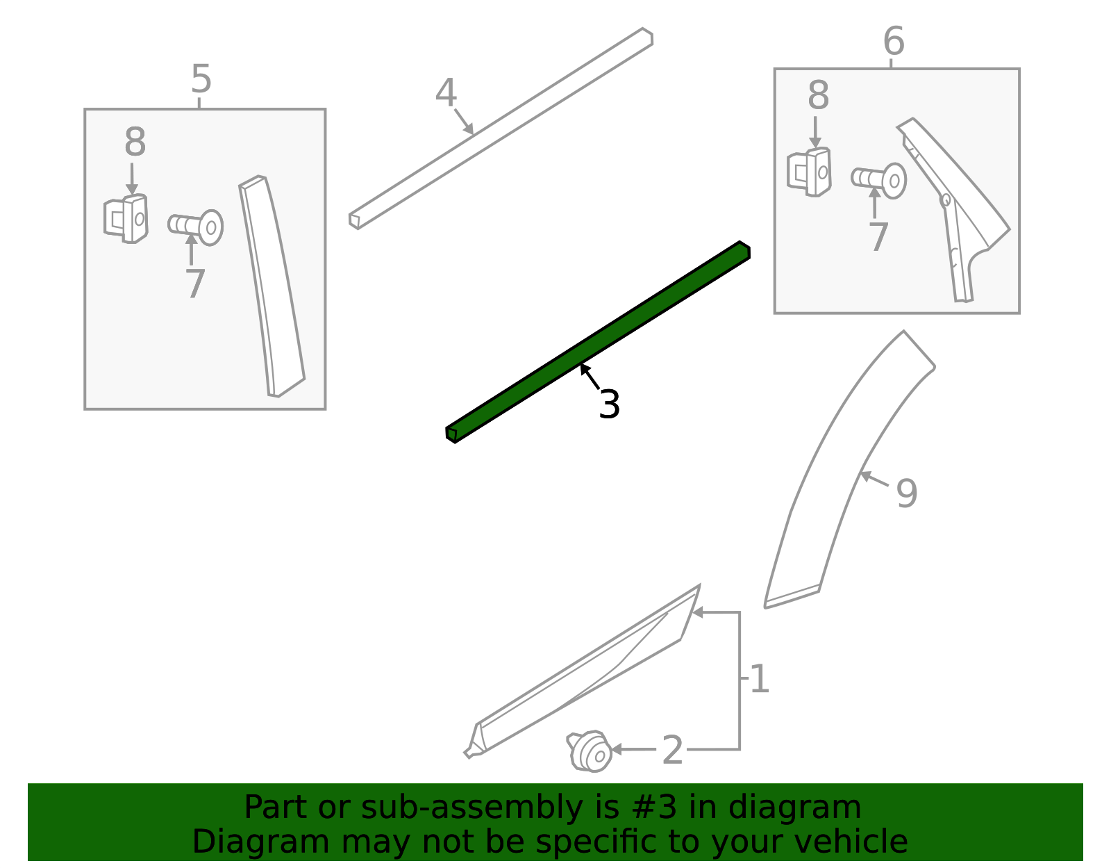 32229817 - Trim Molding | Volvo OEM Parts Direct