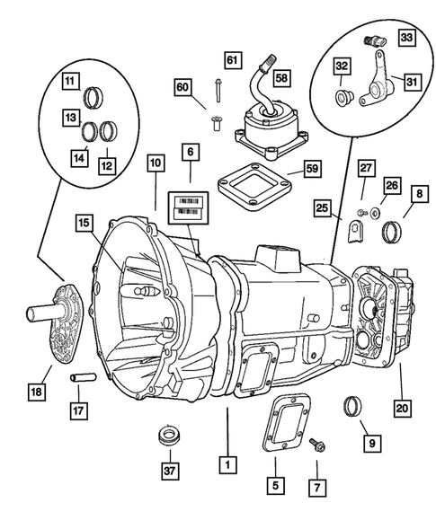 Case and Extension for 2004 Dodge Ram 3500 #0