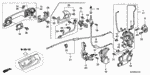 90103S7S003 - Body/Air Conditioning: SCREW, FLAT (6X18.5) for Honda Image