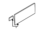 D378500A2 - Body: Sound Absorber for Audi Image