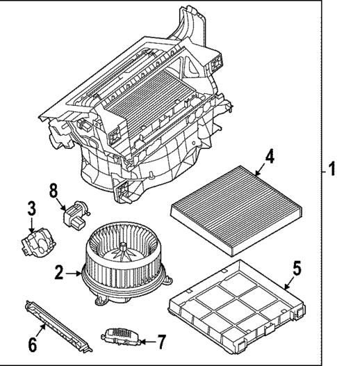 Front Blower for 2023 Jaguar XF #0