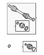 36012812 - Suspension: Axle Assembly for Volvo: S60, V60, V60 Cross Country Image