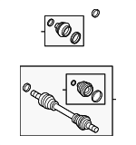 36012813 - Suspension: Axle Assembly for Volvo: S60, V60, V60 Cross Country Image