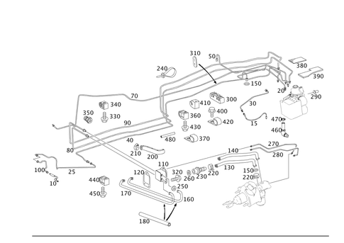 Brake Lines for 2006 Mercedes-Benz SLR McLaren #0