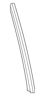 73810TK8A00 - : 2011-2017 Honda Odyssey - Seal R Front Quarter Glass for Honda: Odyssey Image