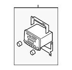 201870029P - : 2007-2009 Hyundai Elantra - Radio for Hyundai: Elantra Image