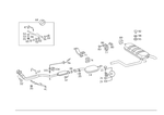 2014920127 - Exhaust System: Tensioning Bracket for Mercedes-Benz Image