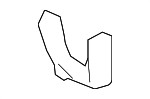 65629TVAA00ZZ - Body: Bumper Bracket for Honda Image